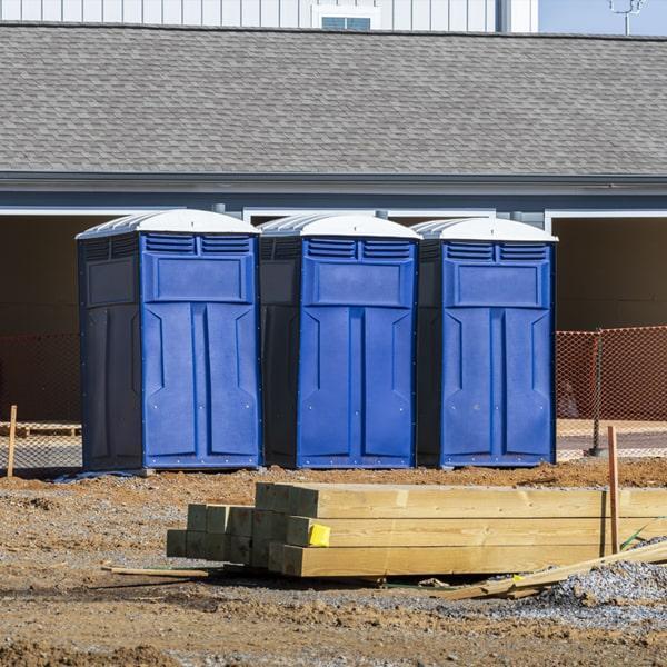 the number of porta potties required for a job site will depend on the size of the site and the number of workers, but construction site portable toilets can help determine the appropriate amount